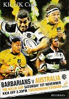 01112014  : Barbarians v Australia 