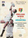 01/12/1996 : England North v Argentina