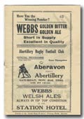 02/11/1946 : Aberavon v Abertillery