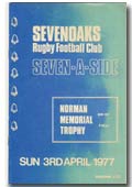 03/04/1977 : Seven Oaks RFC Seven-A-Side
