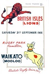 06/09/1966 : British Isles v Counties Thames Valley 