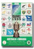 03/10/1999 : Australia v Romania
