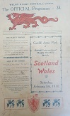 05/02/1910 : Wales v Scotland