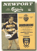 05/10/1993 : Newport v Barbarians