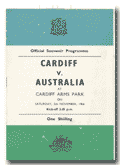 05/11/1966 : Cardiff v Australia 