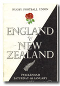 06/01/1973 : England v New Zealand