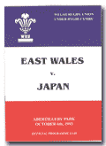 06/10/1993 : East Wales v Japan