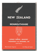 06/12/1967 : Monmouthshire v New Zealand 