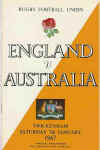 07/01/1967 : England v Australia