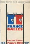 07/03/1981 : France v Wales