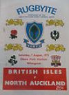 07/08/1971 : British Isles v North Auckland