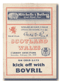 07/02/1948 : Wales v Scotland