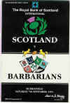 07/09/1991 : Scotland v The Barbarians