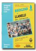 07/11/1993 : Bridgend v Llanelli