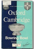 07/12/1976 : Oxford v Cambridge