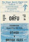 08/06/1977 : British Isles v Otago