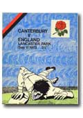 08/09/1973 : Canterbury v England