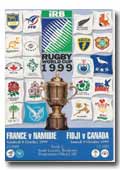 08/10/1999 : France v Namibia | 09/10/1999 : Fiji v Canada