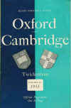 08/12/1953 : Oxford v Cambridge