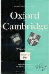 08/12/1964 : Oxford v Cambridge