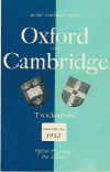 09/12/1952 : Oxford v Cambridge
