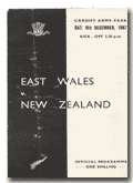 09/12/1967 : East Wales v New Zealand