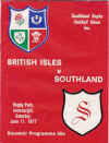 11/06/1977 : British Isles v Southland