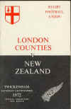 11/11/1972 : London Counties v New Zealand