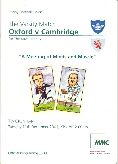11/12/2001 : Oxford v Cambridge