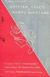 12/09/1959 : British Isles v  North Auckland