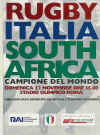 12/11/1995 : Italy v South Africa