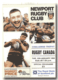 13/01/1998 : Newport v Rugby Canada
