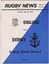 13/05/1975 :  England v Sydney