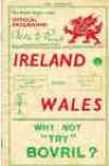 14/03/1936 : Wales v Ireland