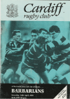 14/04/1990 : Cardiff v Barbarians