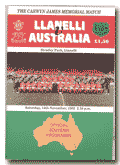14/11/1992 : Llanelli v Australia