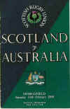 15/02/1958 : Scotland v Australia 