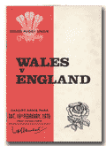 15/02/1975 : Wales v England