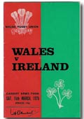 15/03/1975  : Wales v Ireland