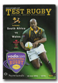 15/06/2002 : South Africa v Wales