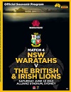 15/06/2013 : Lions v Waratahs