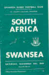 15/11/1969 : Swansea v South Africa