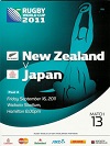 16/09/2011 : New Zealand v Japan