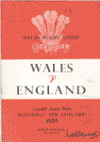 17/01/1959 : Wales v England