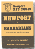 17/04/1979 : Newport v Barbarians