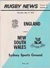 17/05/1975 :  England v New South Wales