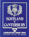31/05/1975 : Cantebury  v Scotland
