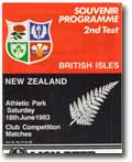 14/05/1983 : British Lions v Wanganui 