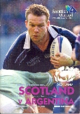 18/11/2001 : Scotland v Argentina