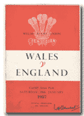 19/01/1957 : Wales v England